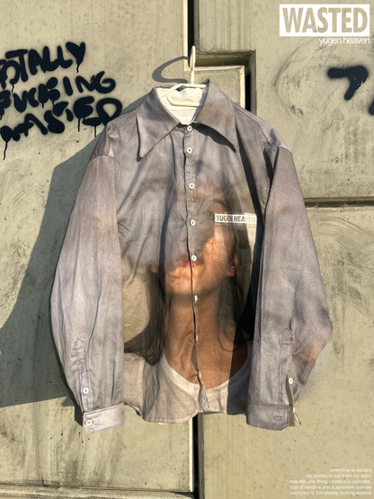 WASTED BUTTON-DOWN